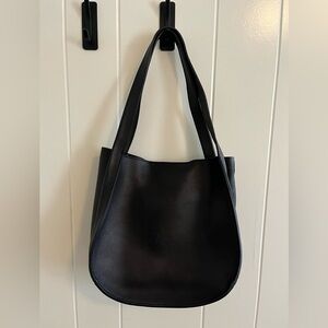 Black Leather Madewell Purse